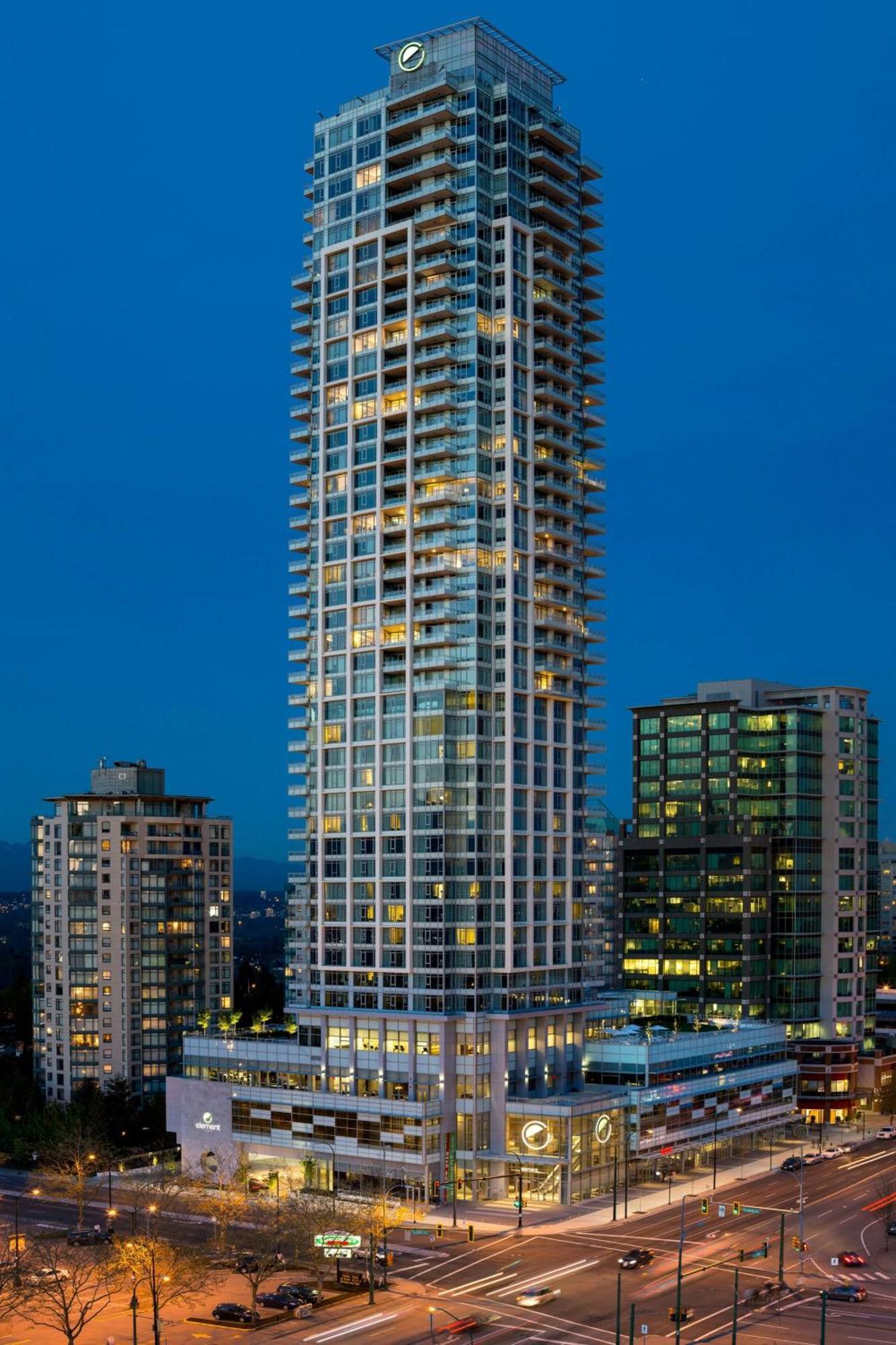 Готель Element By Westin Vancouver Metrotown Бернабі Екстер'єр фото